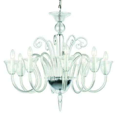 Candelabru Cristale Preciosa La Scala 8, Bohemia, E14, PA010S525000008, Crystal