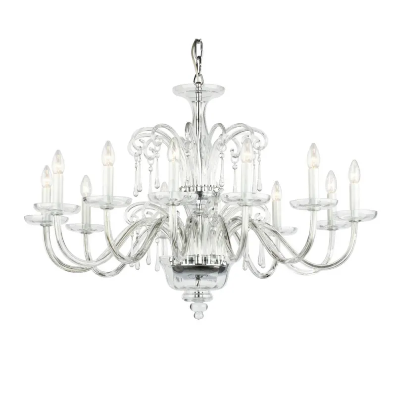 Candelabru Cristale Glass, Bohemia, E14, PA010S552190012, Crystal