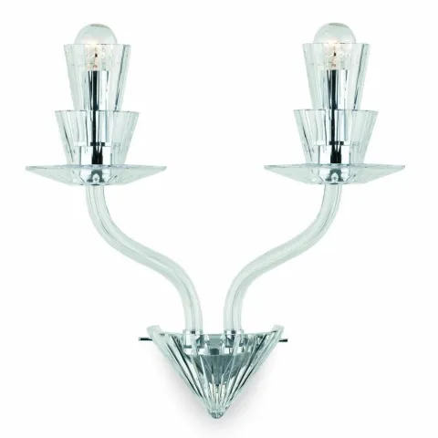 Aplica Cristale modern Preciosa Humprecht N2, Bohemia, E14, PW010C549301002, Crystal
