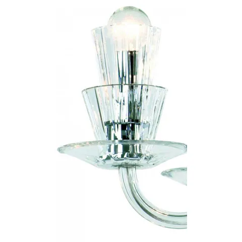 Aplica Cristale modern Preciosa Humprecht N2, Bohemia, E14, PW010C549301002, Crystal