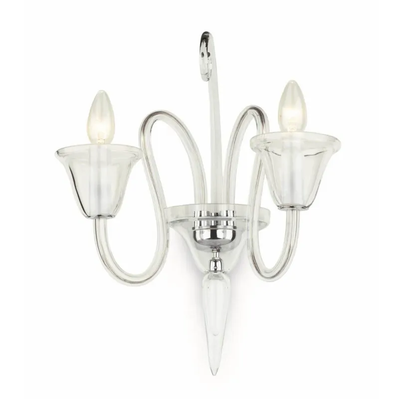 Aplica Cristale glass Preciosa La Scala N2, Bohemia, E14, PW010S525000002, Crystal