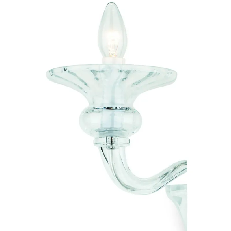 Aplica Cristale glass Odetta N2, Bohemia, E14, PW010S537100002, Crystal