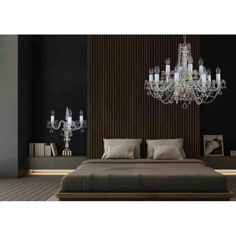 Crystal Veioza Cristale, Bohemia, E14, S10100063CE, Crystal