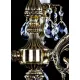 Veioza Cristale cast brass, Bohemia, E14, S10106147CE, Crystal