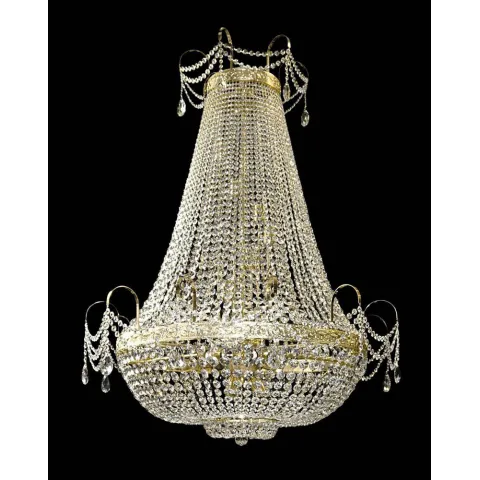 Candelabru Cristale, Large, brilliant, Bohemia, E14, TX010006000024, Crystal