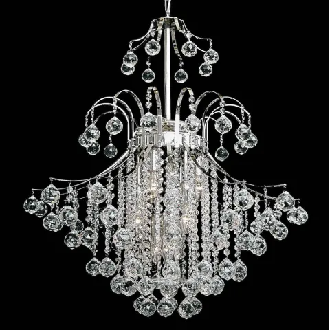 Plafoniera Cristale, Cascada, Bohemia, E14, TX010132000012, Crystal