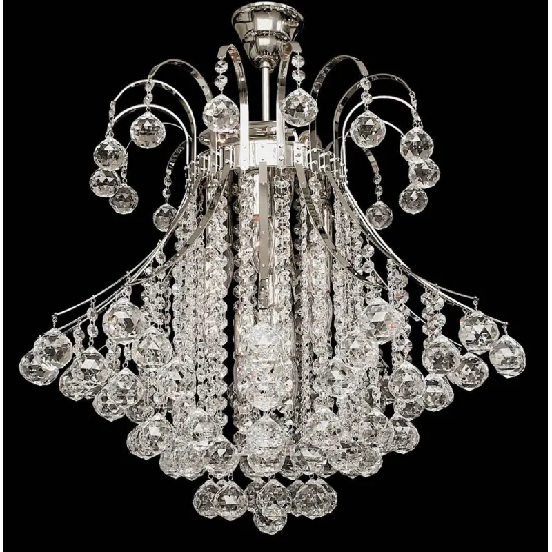 Plafoniera Cristale, Cascada, Bohemia, E14, TX010132000112, Crystal