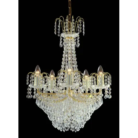 Plafoniera Cristale, Pear, Bohemia, E14, TX010201000006, Crystal