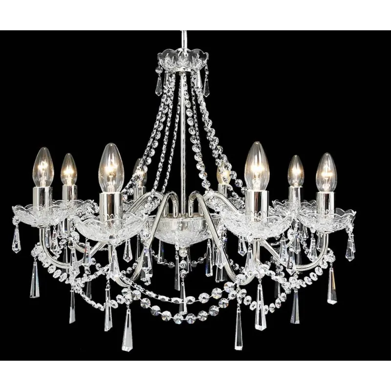 Candelabru Cristale, Bohemia, E14, TX010218000008, Crystal