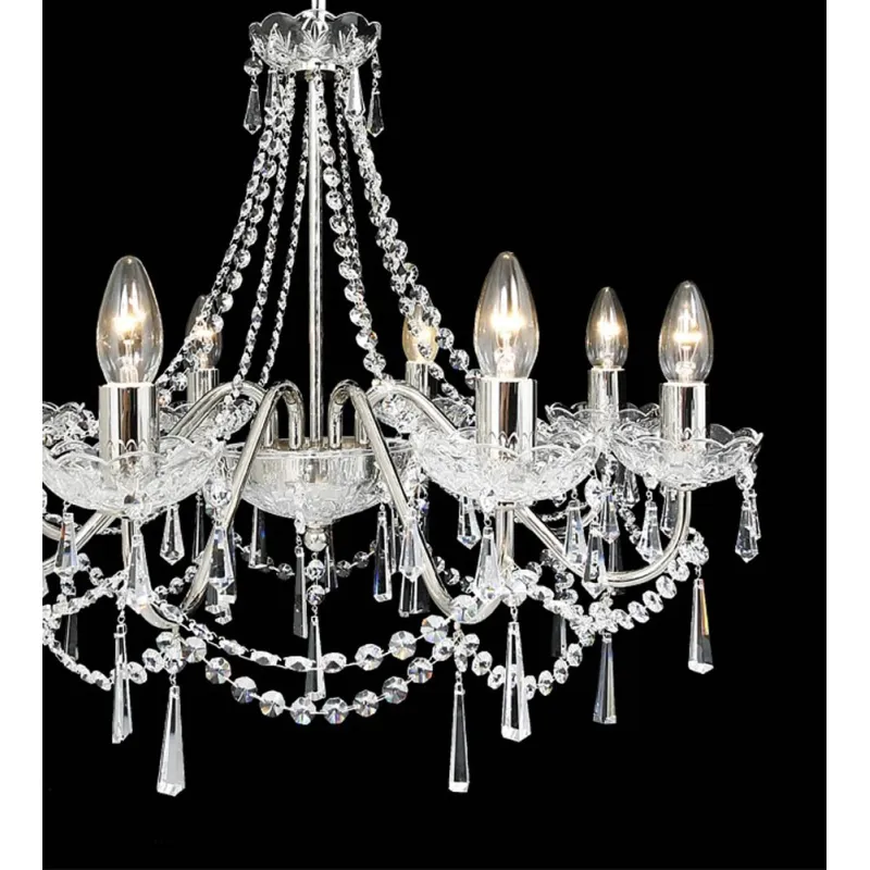 Candelabru Cristale, Bohemia, E14, TX010218000008, Crystal