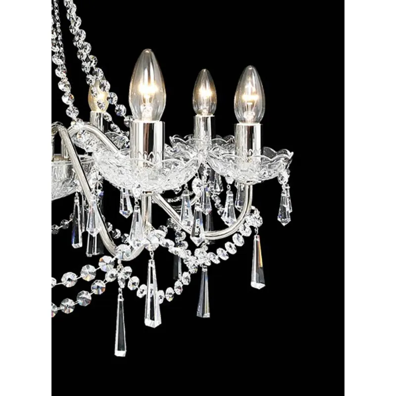 Candelabru Cristale, Bohemia, E14, TX010218000008, Crystal