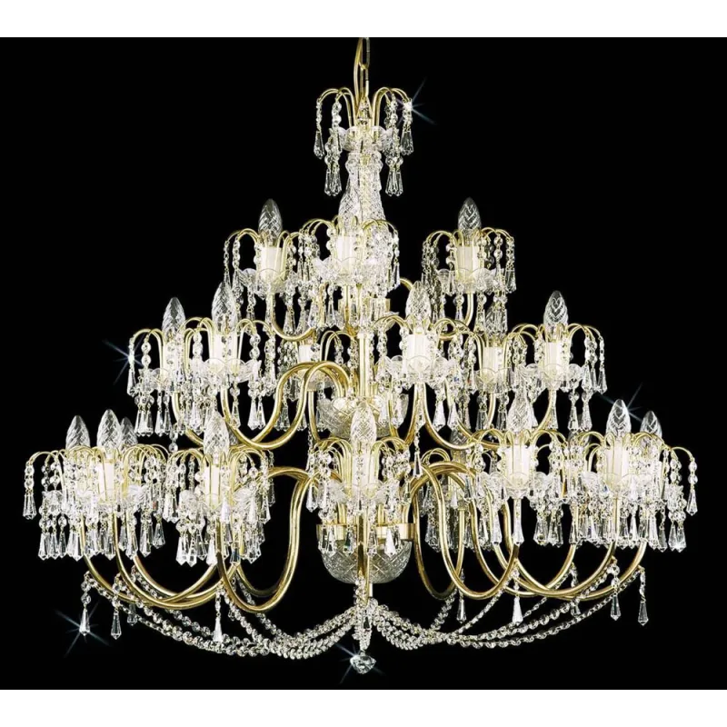 Candelabru Cristale, Bohemia, E14, TX010224000021, Crystal