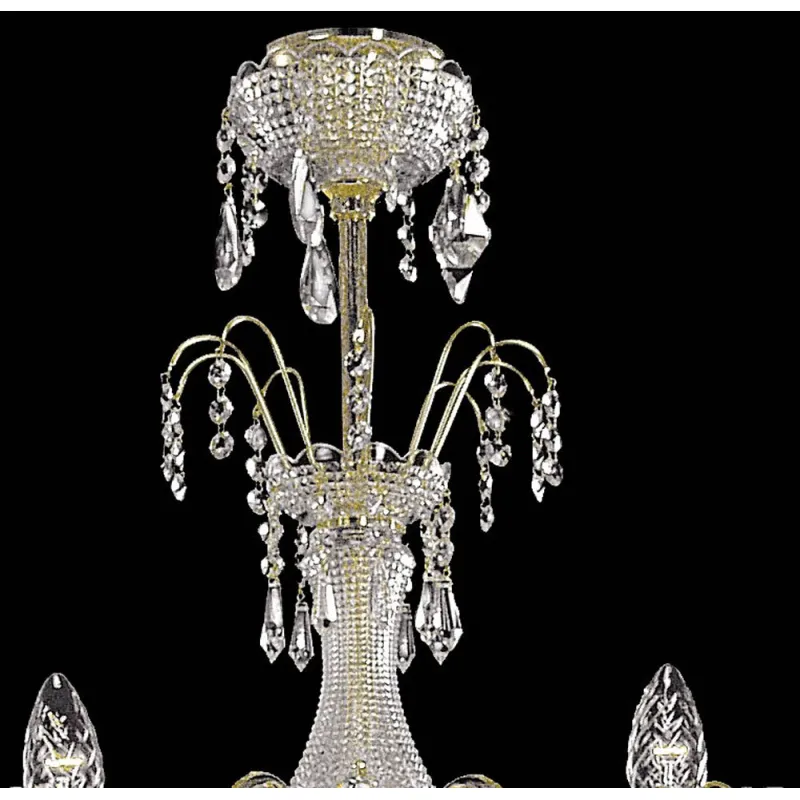 Candelabru Cristale, Bohemia, E14, TX010226000013, Crystal