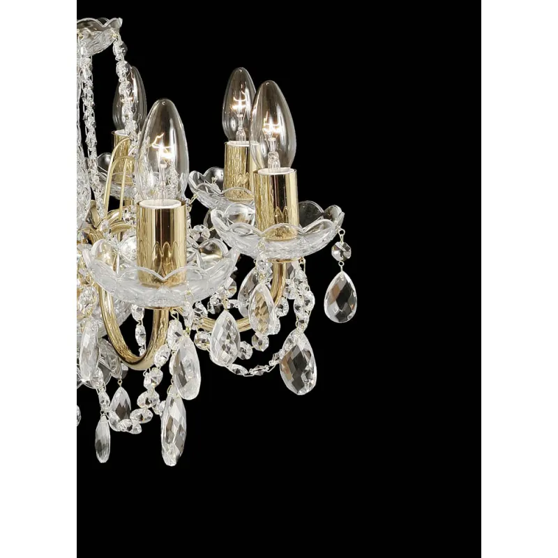 Candelabru Cristale, Bohemia, E14, TX010234000208, Crystal