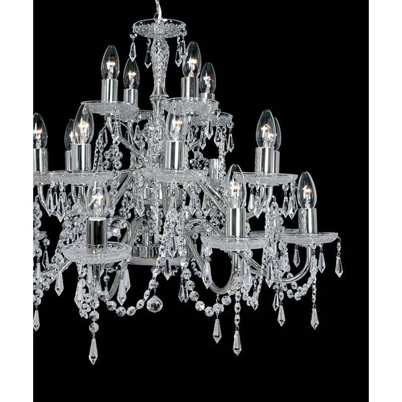 Candelabru Cristale, Bohemia, E14, TX010241000020, Crystal