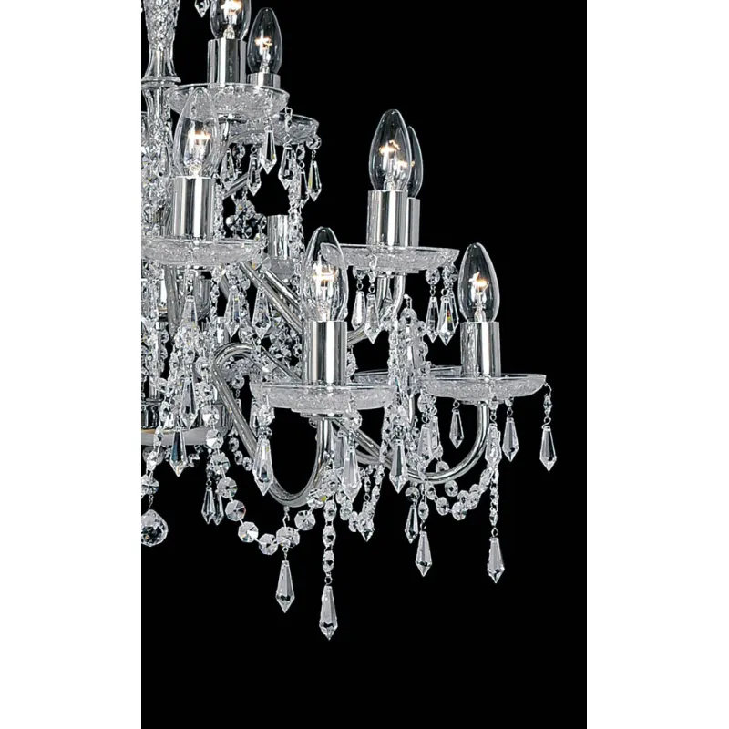 Candelabru Cristale, Bohemia, E14, TX010241000020, Crystal