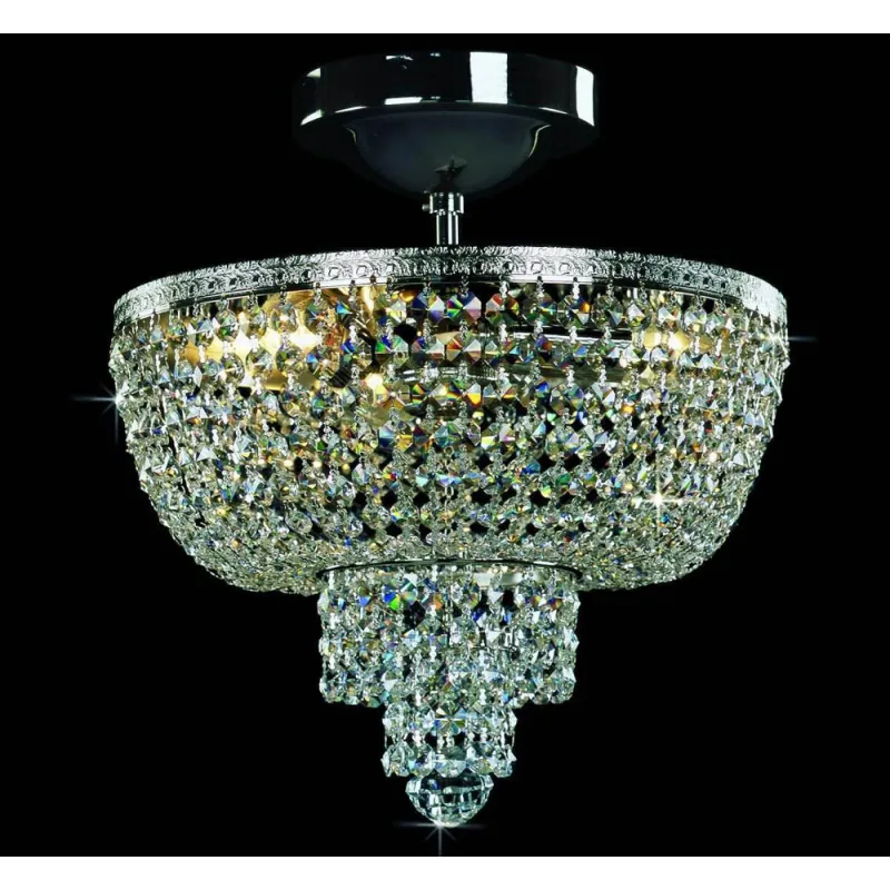 Plafoniera Cristale, Crystal, Bohemia, E14, TX010303000003, Crystal