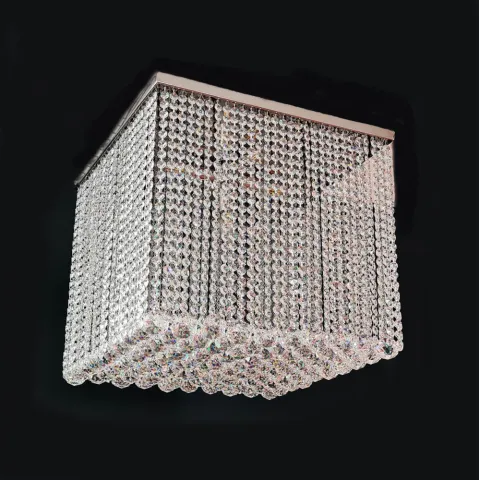 Plafoniera Cristale, square, Bohemia, E14, TX010343000909, Crystal