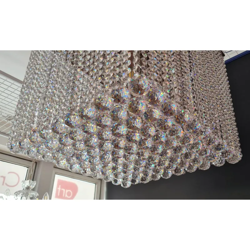 Plafoniera Cristale, square, Bohemia, E14, TX010343000909, Crystal