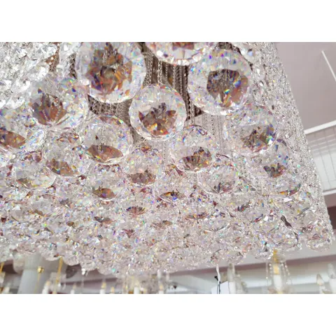 Plafoniera Cristale, square, Bohemia, E14, TX010343000909, Crystal