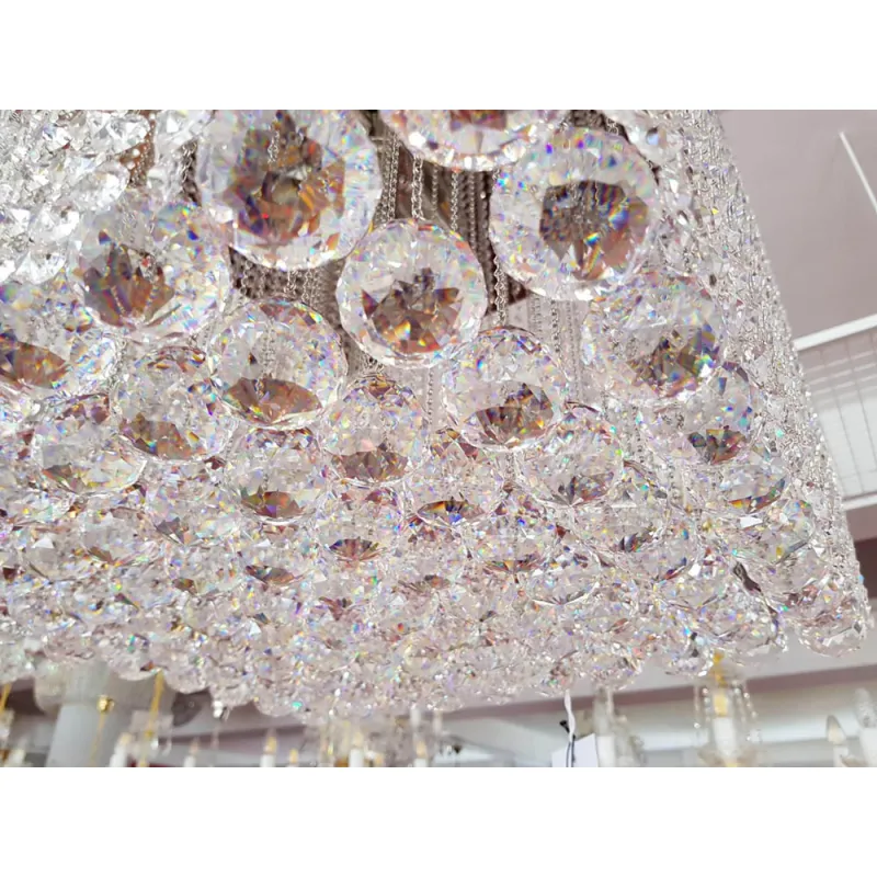 Plafoniera Cristale, square, Bohemia, E14, TX010343000909, Crystal