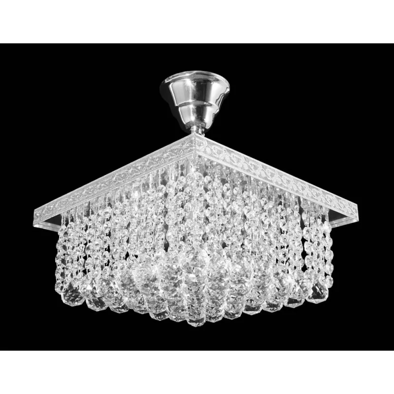 Plafoniera Cristale, Square, Bohemia, G9, TX010343001004, Crystal