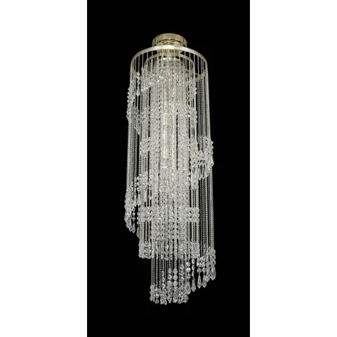 Candelabru Cristale, Spirala, Bohemia, E14, TX010504000004, Crystal