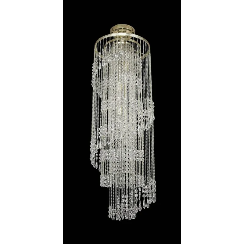 Candelabru Cristale, Spirala, Bohemia, E14, TX010504000004, Crystal