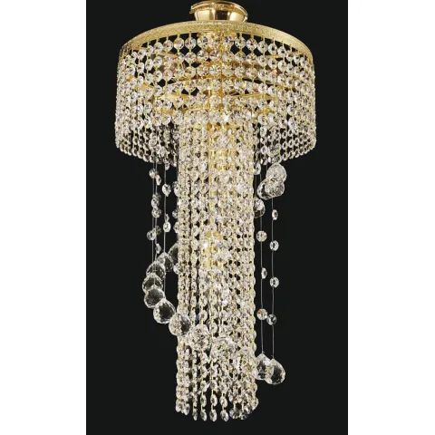 Candelabru Cristale, Spirala, Bohemia, E14, TX010505000005, Crystal