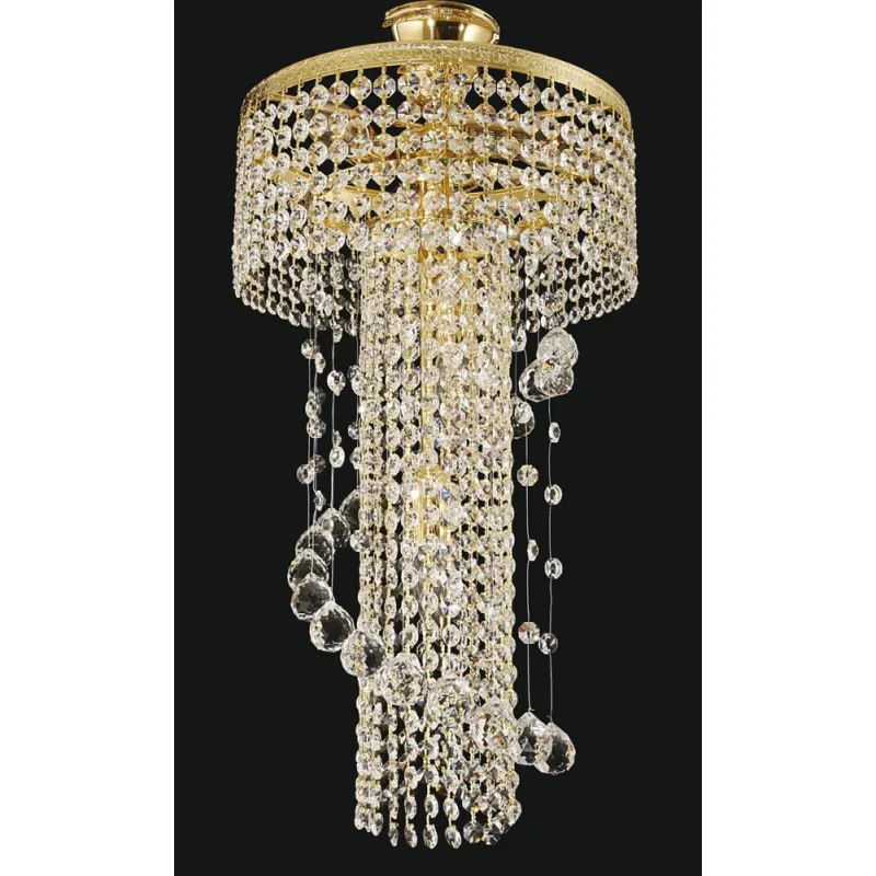 Candelabru Cristale, Spirala, Bohemia, E14, TX010505000005, Crystal