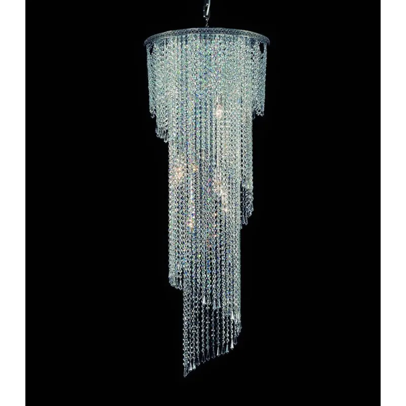 Candelabru Cristale, Spirala, Bohemia, E14, TX010514000013, Crystal