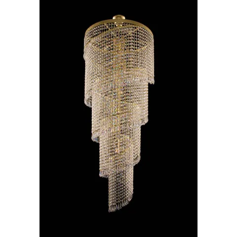 Candelabru Cristale, Spirala, Bohemia, E14, TX010515000006, Crystal