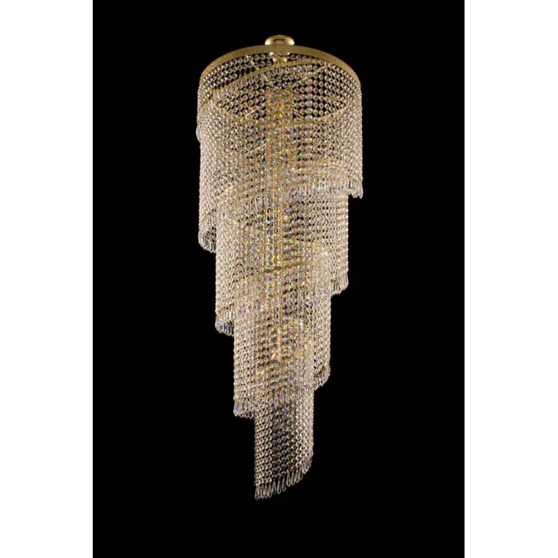Candelabru Cristale, Spirala, Bohemia, E14, TX010515000006, Crystal