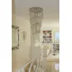 Candelabru Cristale, Spirala, Bohemia, E14, TX010515000006, Crystal