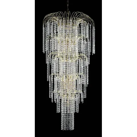 Plafoniera Cristale, Cascada, Bohemia, E14, TX010610000013, Crystal