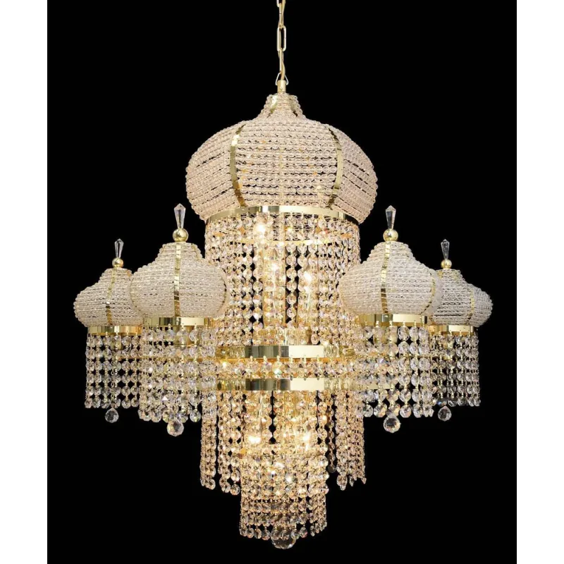 Plafoniera Cristale,, Bohemia, G9, TX010614000012, Crystal