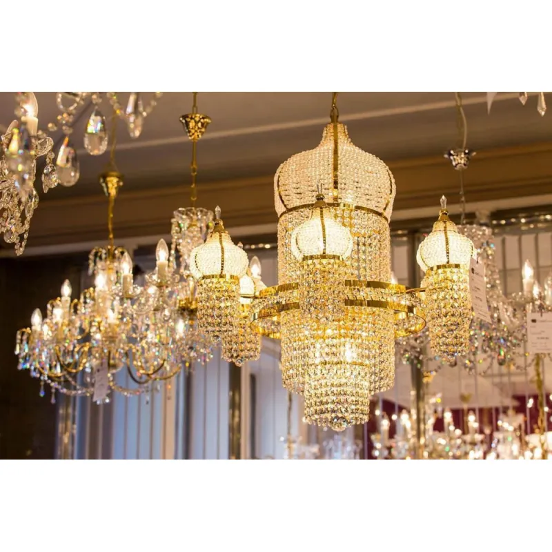 Plafoniera Cristale,, Bohemia, G9, TX010614000012, Crystal