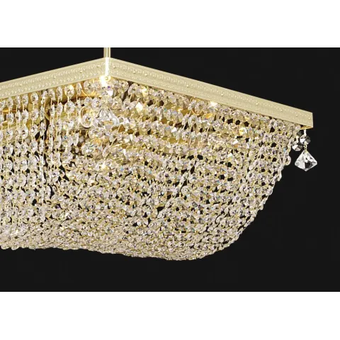 Plafoniera Cristale, Square, Bohemia, E14, TX010710000004, Crystal