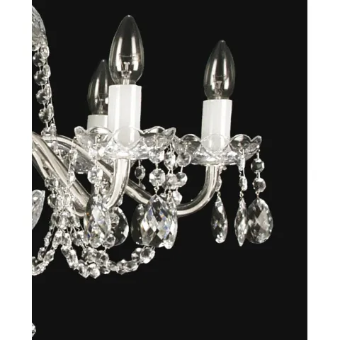 Candelabru Cristale, Bohemia, E14, TX010808000806, Crystal