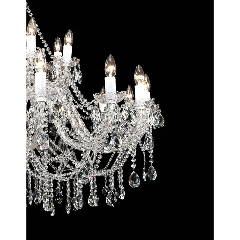 Candelabru Cristale, Bohemia, E14, TX010840000124, Crystal