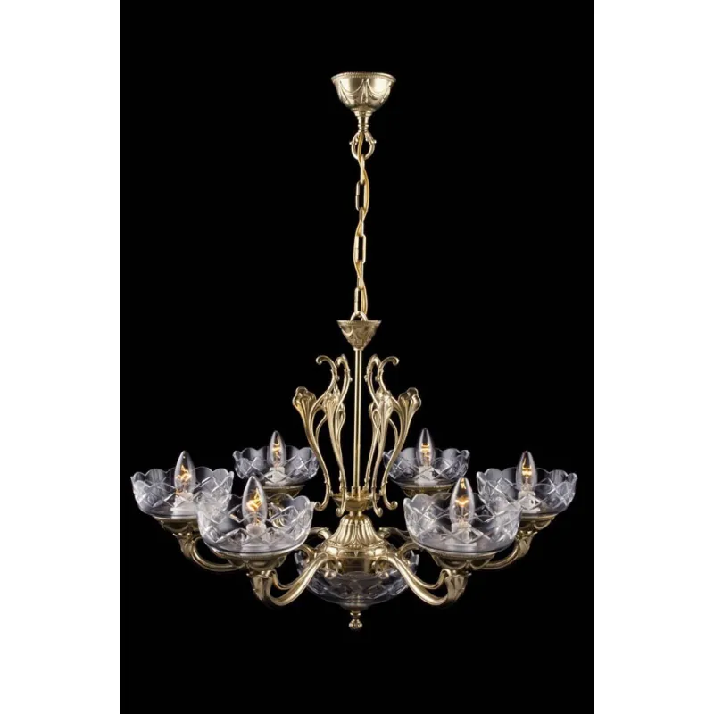 Candelabru Alama, Bohemia, E14, TX010965000006, Crystal