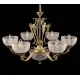 Candelabru Alama, Bohemia, E14, TX010965000106, Crystal