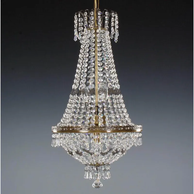 Plafoniera Cristale, Pear, Bohemia, E14, al010090, Crystal