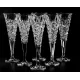 Set 6 Pahare din Cristal pentru Vin spumant BG07270