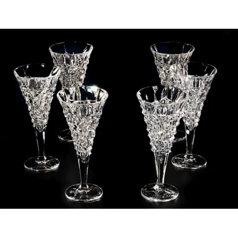 Set 6 Pahare din Cristal pentru Vin spumant BG07570