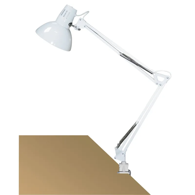 Lampa de Birou Rabalux Arno 4214 E27, Alb, Metal, Ungaria