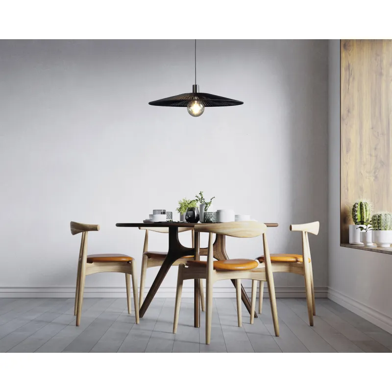 Abajur Pamela 5PANT39137NN ACB Negru, Spania