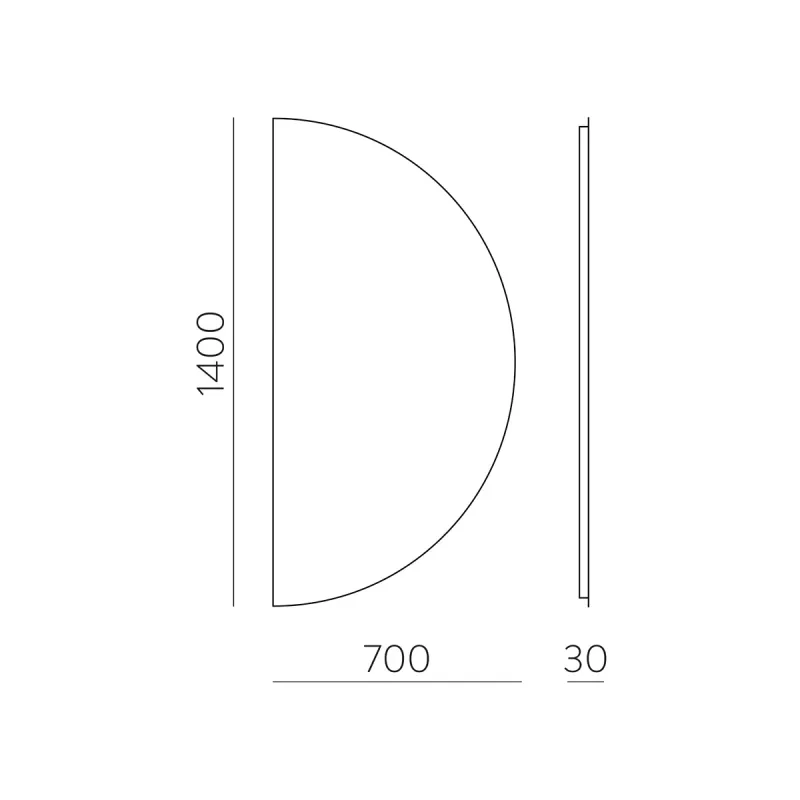 Aplica Baie Bari A107250B ACB LED, Spania