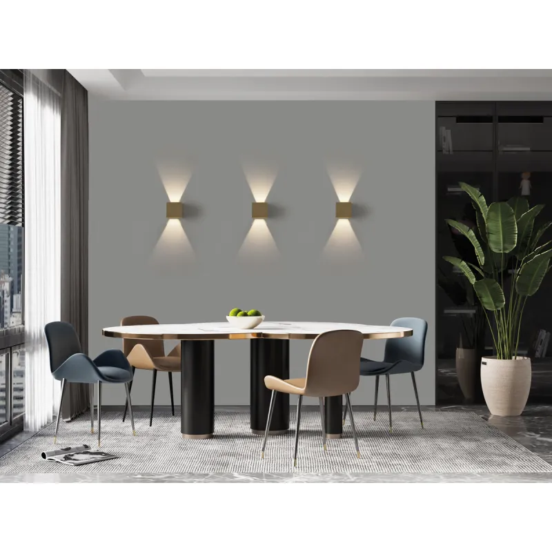 Aplica Exterior Kendo A203210O ACB LED, Auriu, Spania