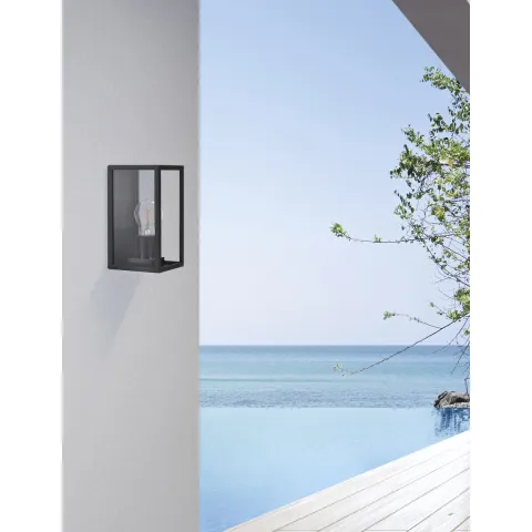 Aplica Exterior Cube A20391GR ACB E27, Antracit, Spania